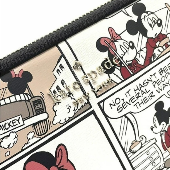 Kate Spade x Disney Minnie Mouse Comic Strip Universal 15 Inch Laptop Sleeve - Picture 7 of 10